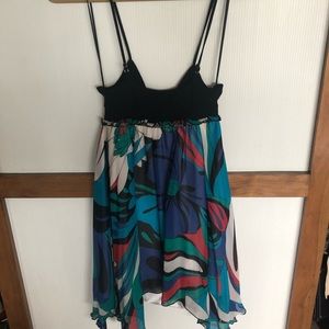 Beautiful flowing dress amazing colors